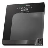 Palms Off Gaming - STEALTH 12 Pocket Zip Trading Card Binder - Black
